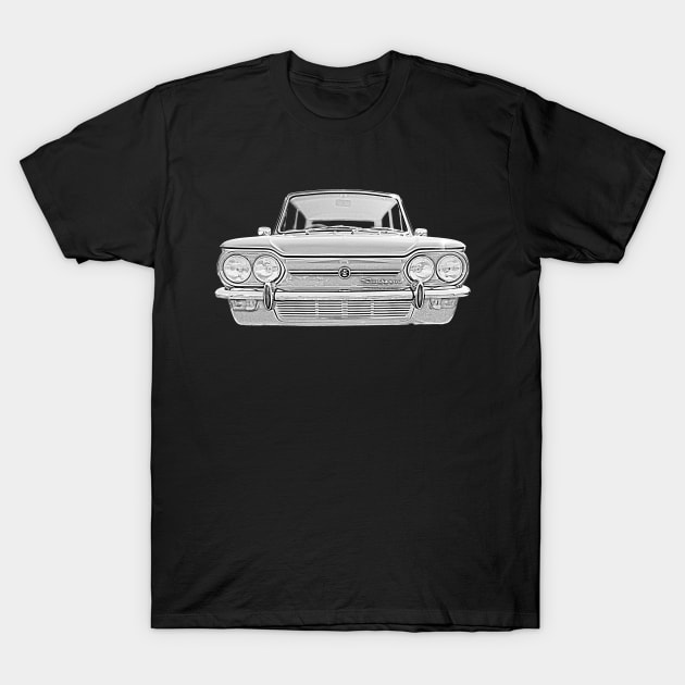 Sunbeam Stiletto 1960s-1970s British classic car T-Shirt by soitwouldseem